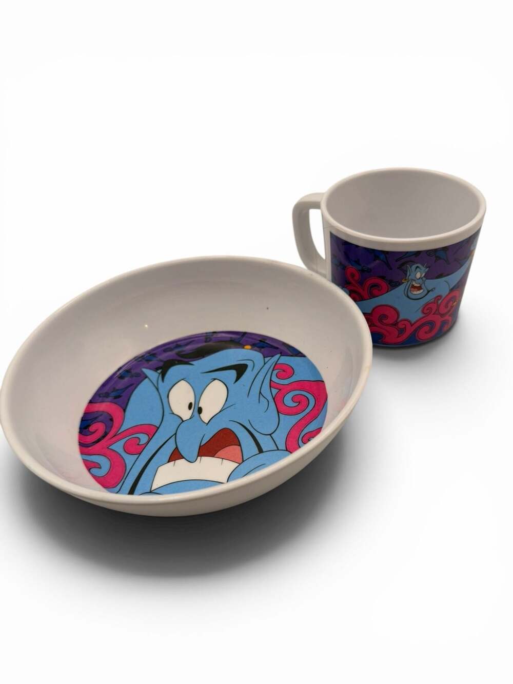 Zak Designs Disney Aladdin Genie Bowl and Mug Set